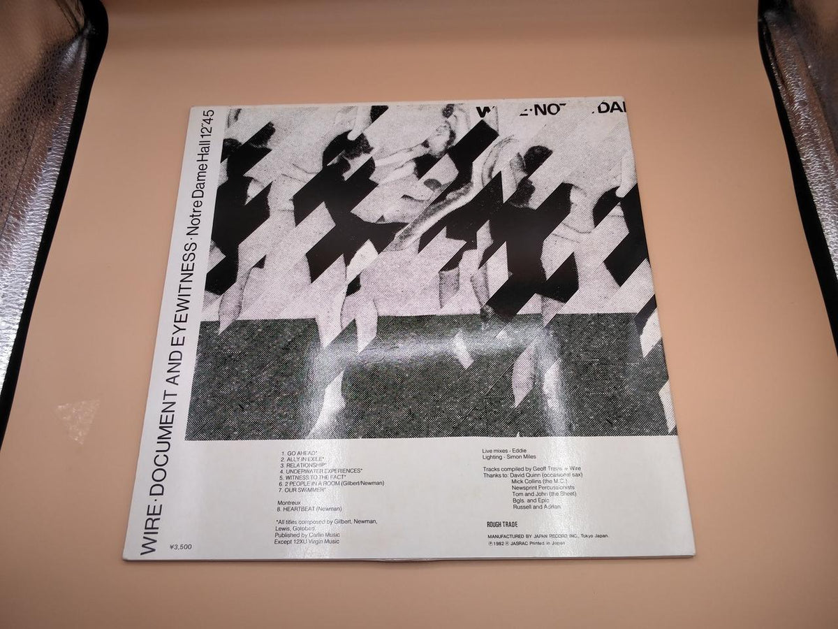 ROUGH TRADE LP Western Music WIRE D-E RTL-3501