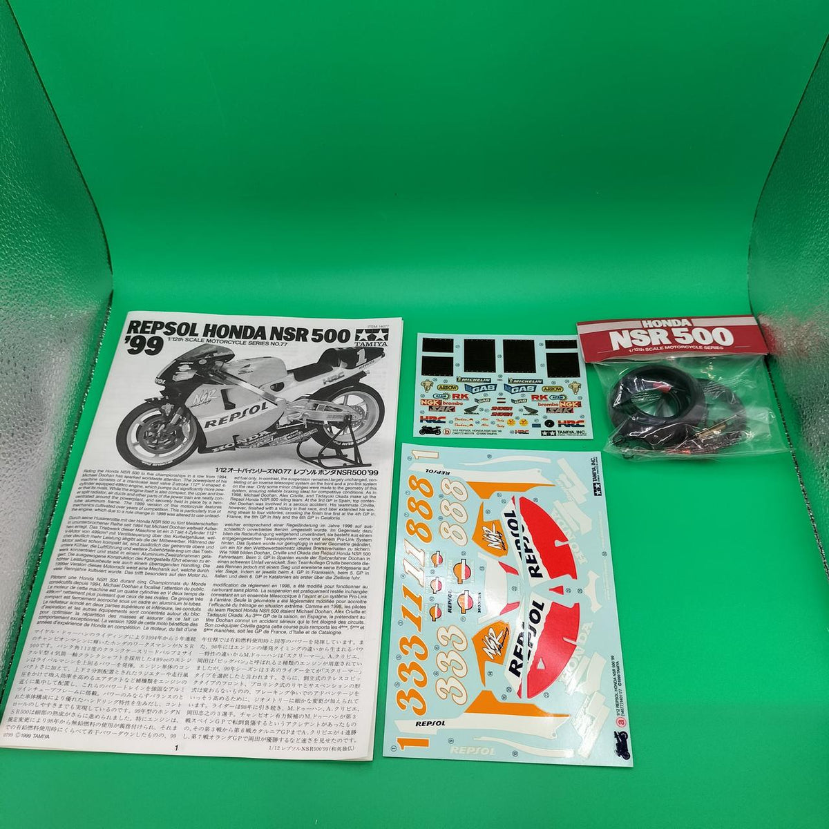 TAMIYA Bike Repsol Honda NSR500'99