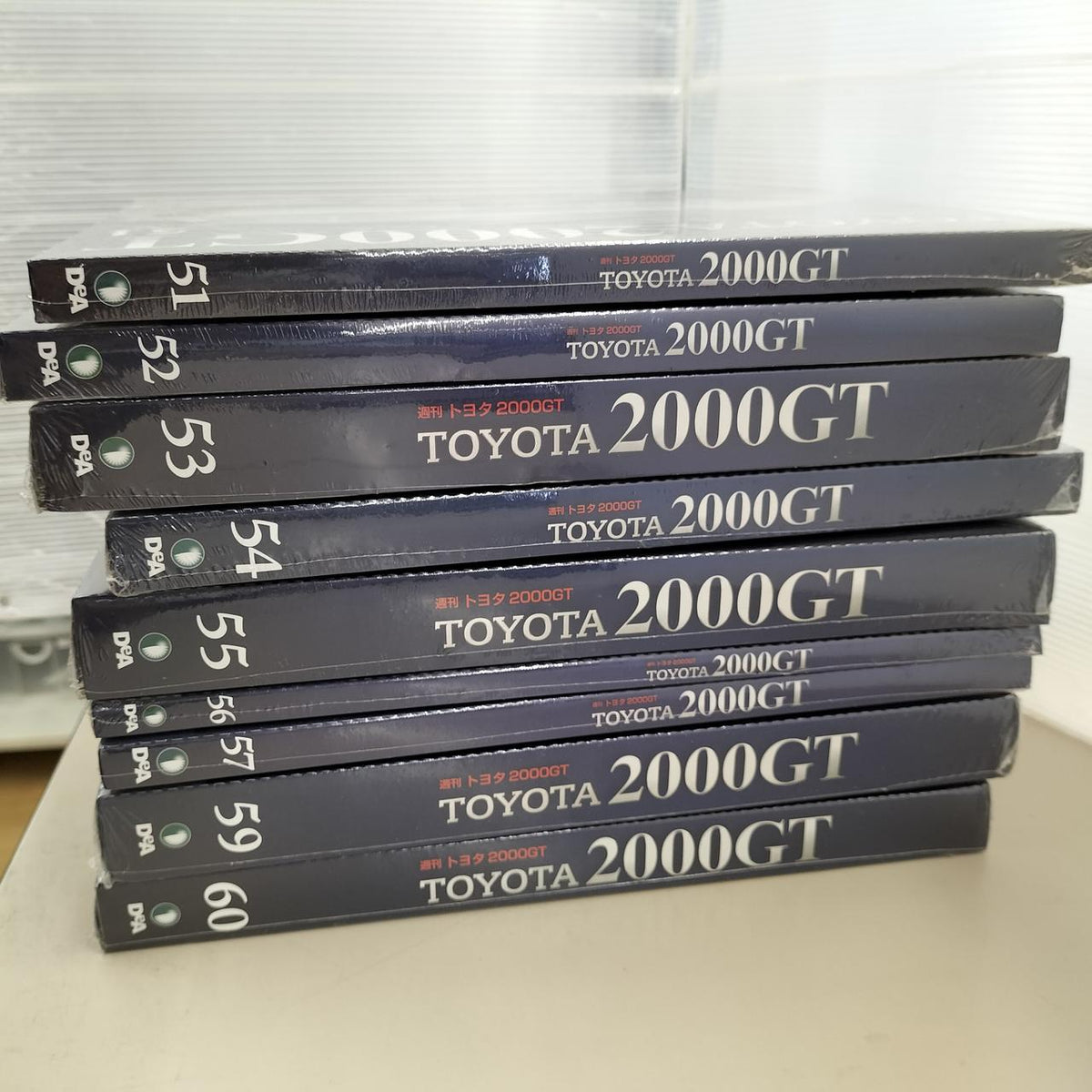 DeAgostini Weekly Toyota 2000GT Volumes 1-65 Set