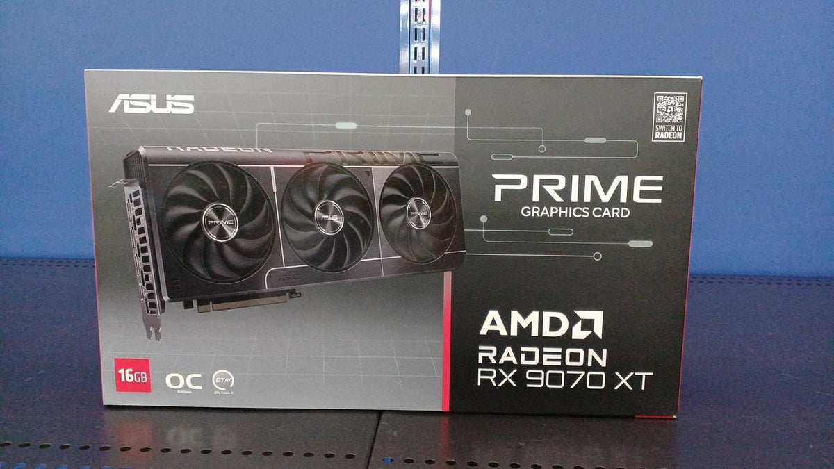 ASUS Graphics Card: PRIME-RX9070XT-O16G