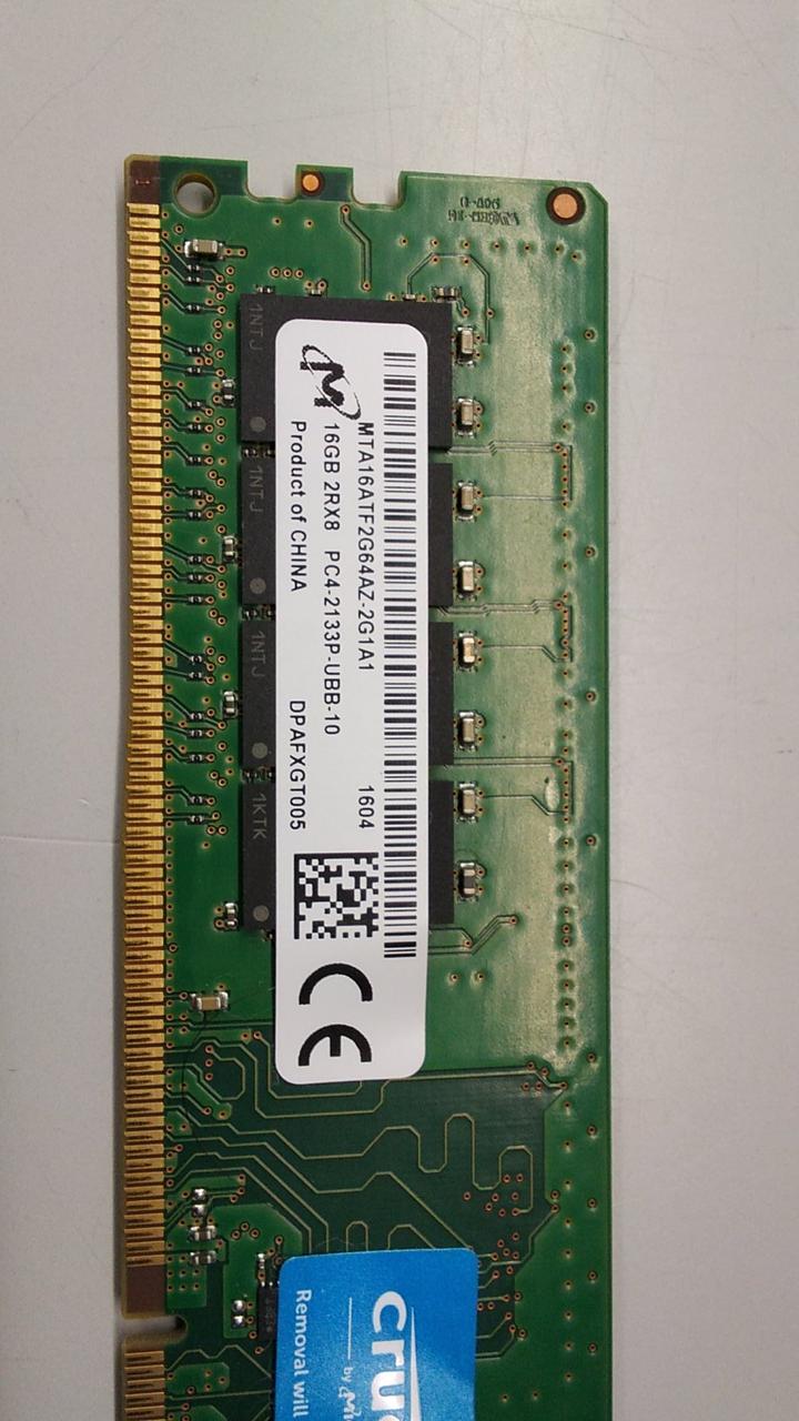 Crucial Memory DDR4 PC-2133 16GB