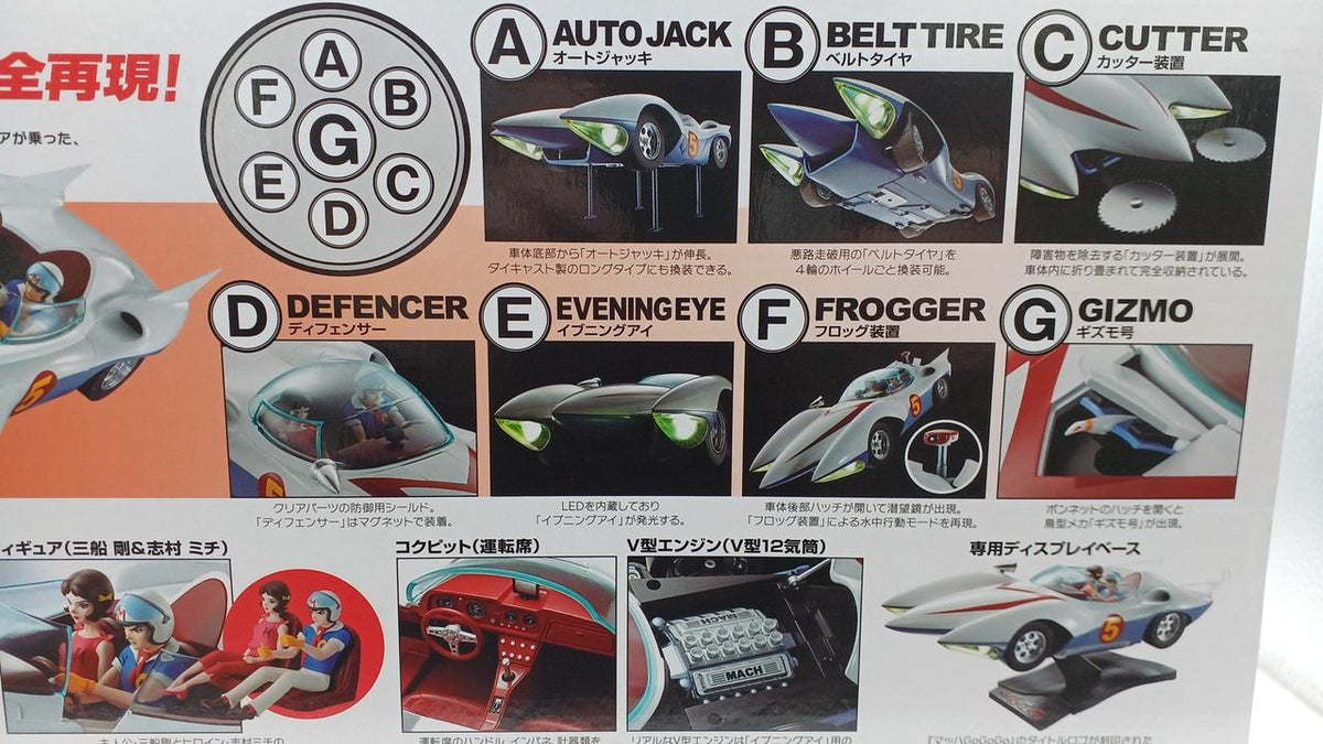 BANDAI Chogokin Mach Car Mach GOGOGO