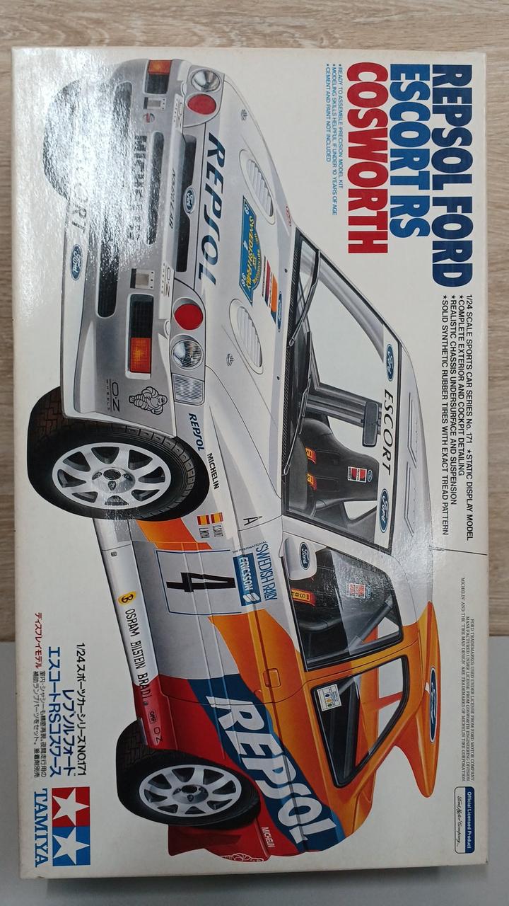 TAMIYA Sports Car Series NO.171 1/24 Rep Salford Escort RS Cosworth