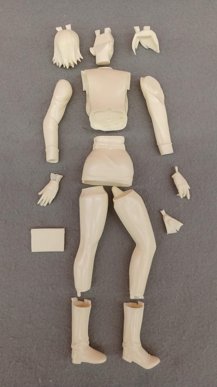 Overdard Garage Kit Audrey April with Gundam Hazel - Banzai Thrifting | BanzaiHobby