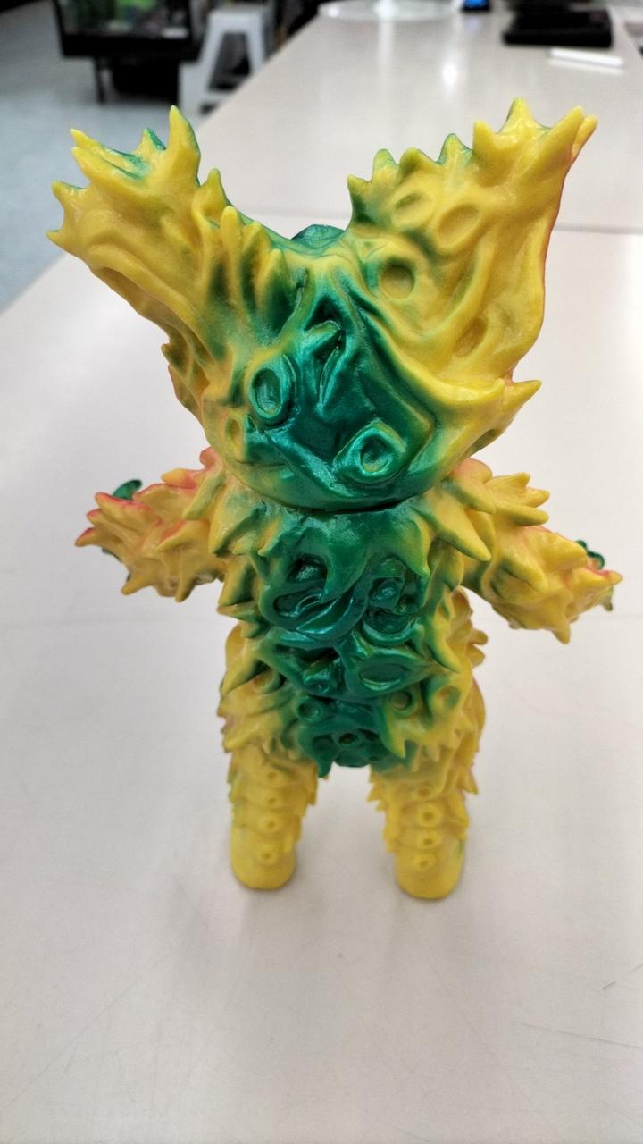 BEARMODEL Soft Vinyl Waaru Alien