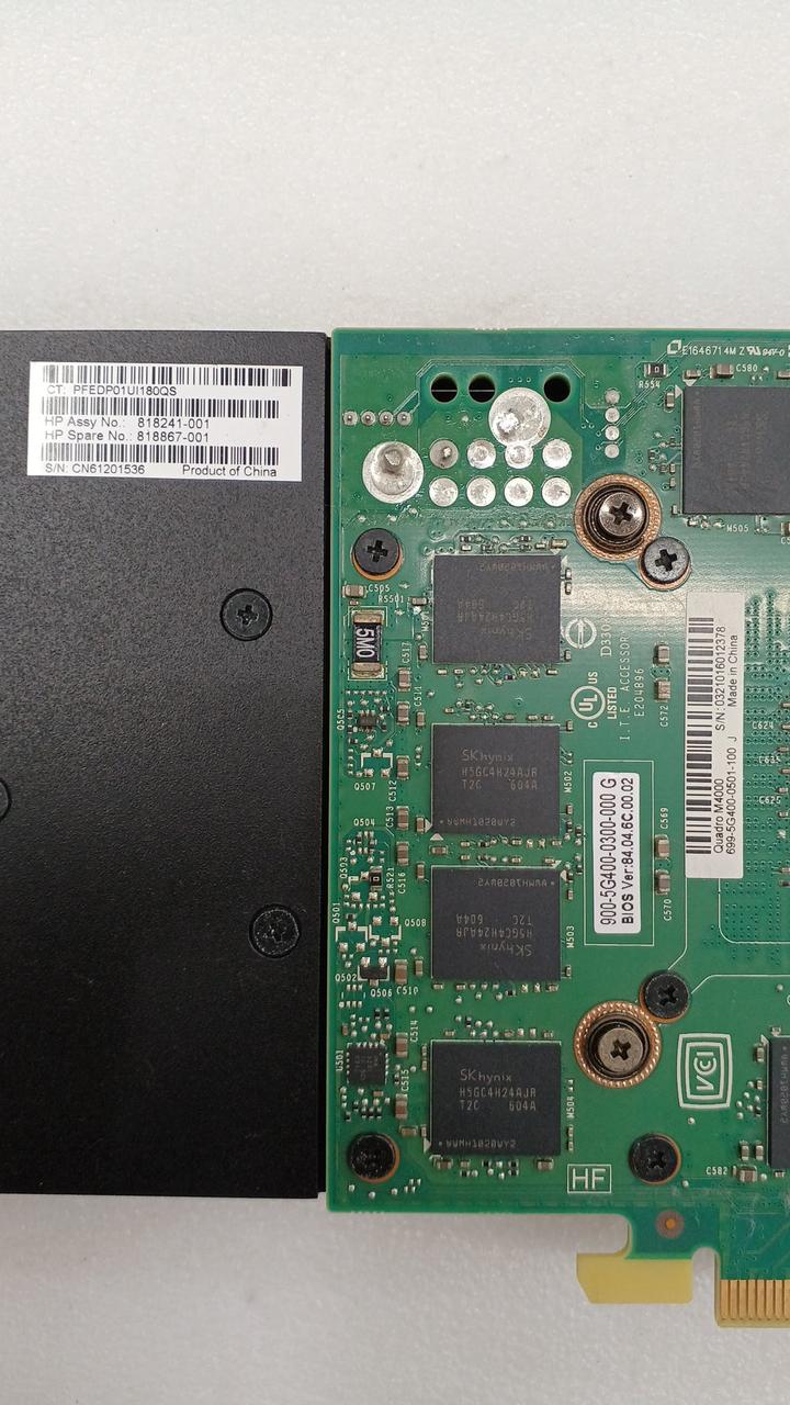 NVIDIA Graphics Board: QUADRO M4000