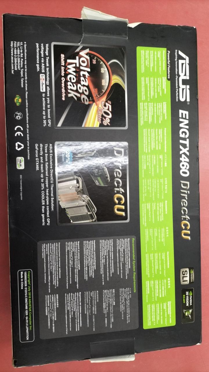 ASUS Graphics Card GTX760-DC20C-2GD5