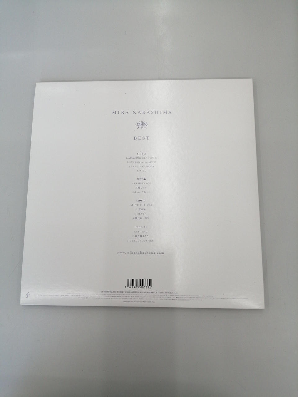 SONY Record MIKA NAKASHIMA BEST