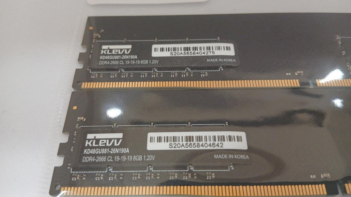 KLEVV DDR4 Memory KD48GU881-26N190A
