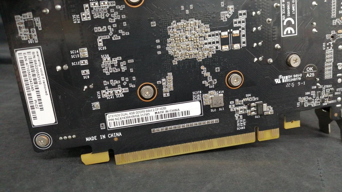 PALIT Graphics Card GTX1630 DUAL 4GB