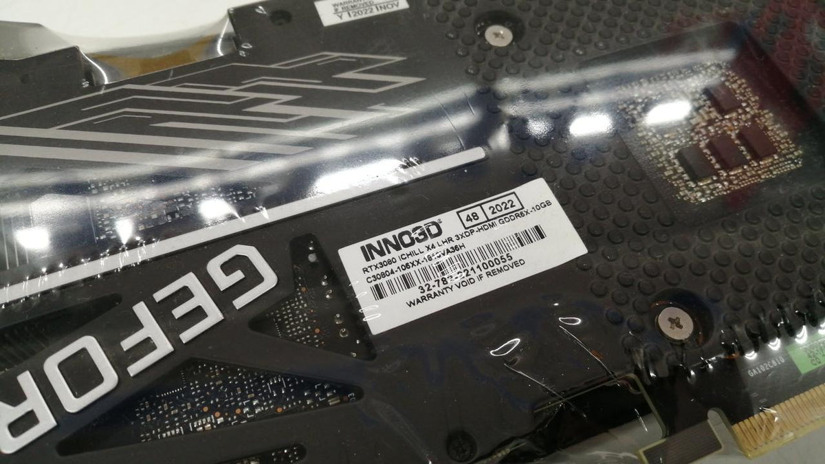 INNO3D Graphics Board: GEFORCE RTX 3080 ICHILL X4