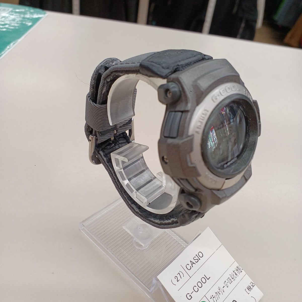 CASIO G-SHOCK GT-008 Black×Gray Deteriorated Condition C