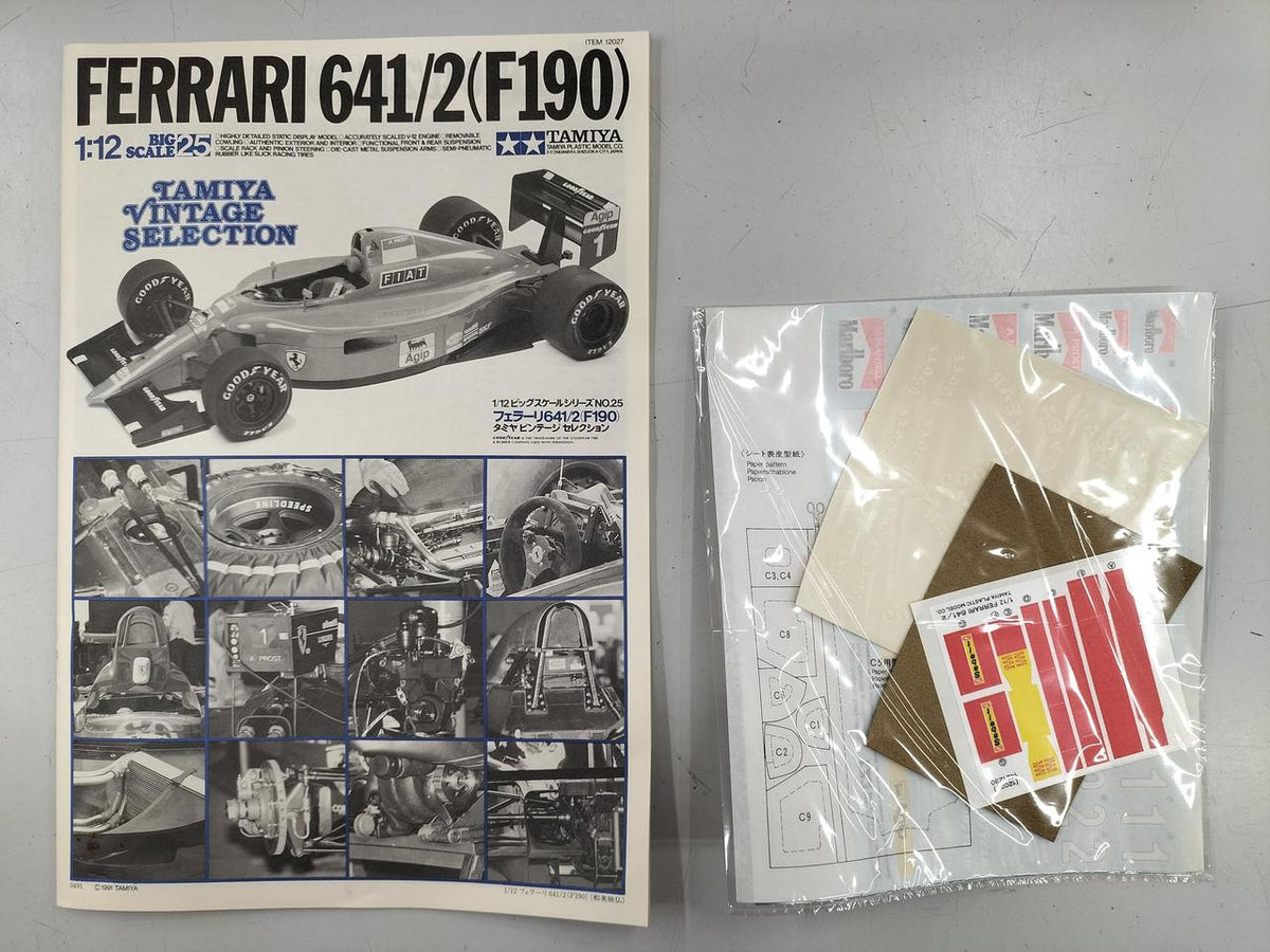 TAMIYA 1/12 Ferrari 641/2 F190