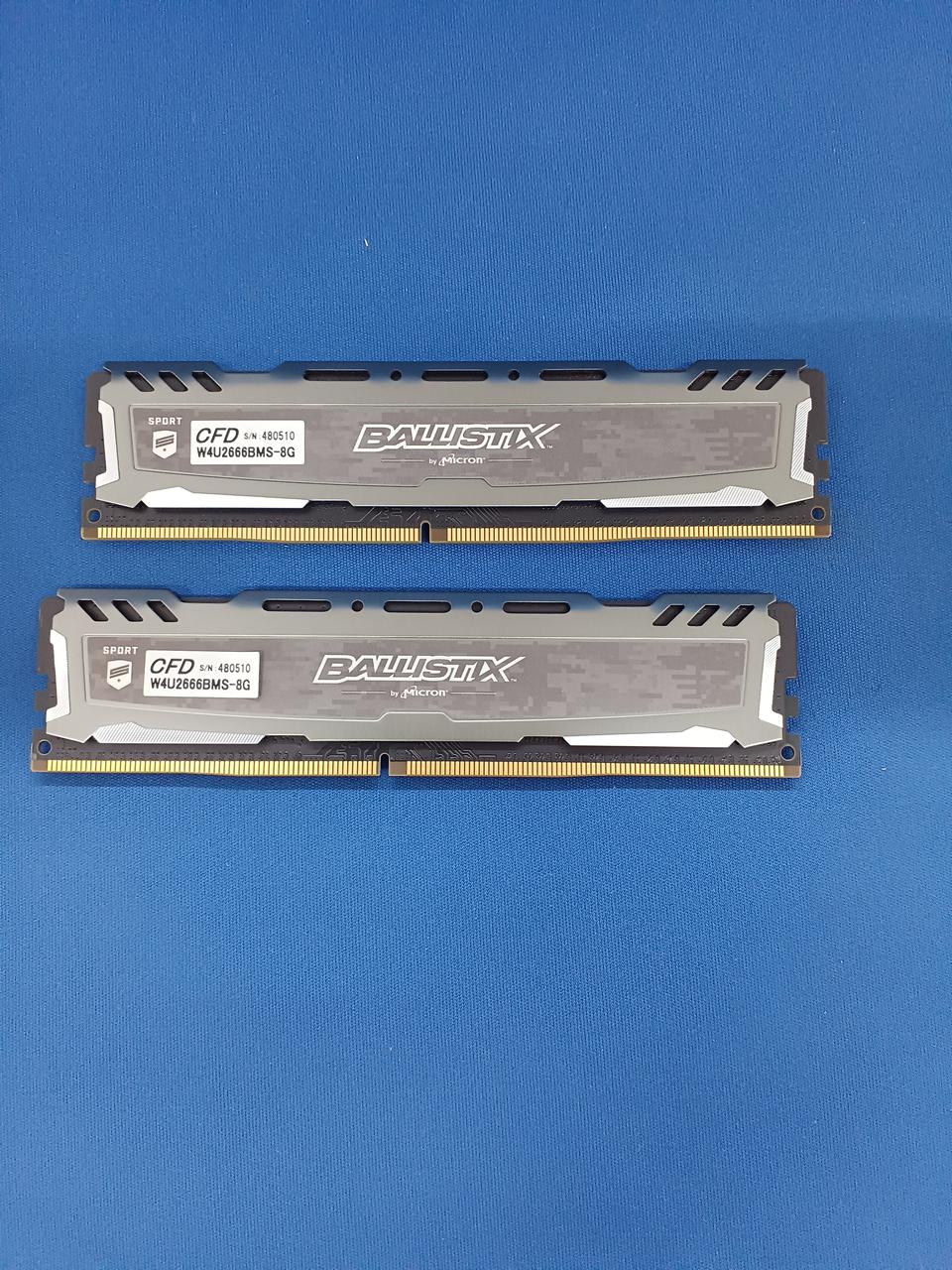 BALLISTIX DDR4 Memory W4U2666BMS-8G