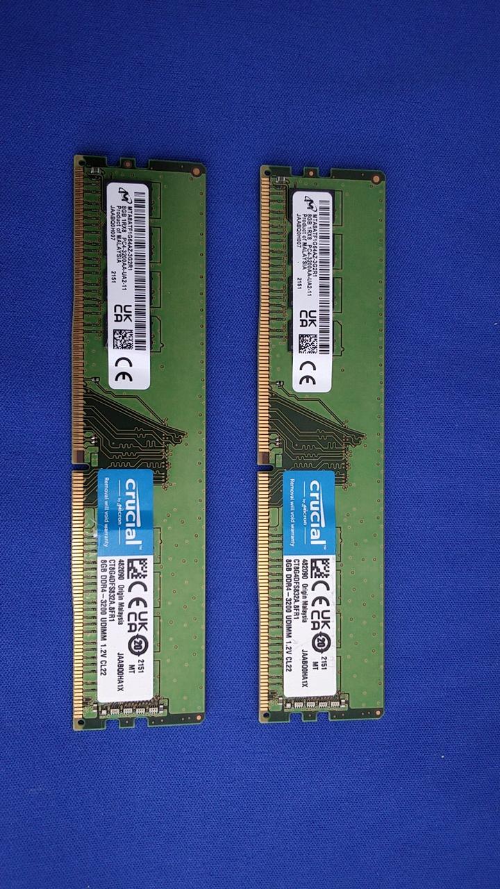 [JUNK] CRUCIAL DDR4 Memory Card CT8G4DF832A.5FR1