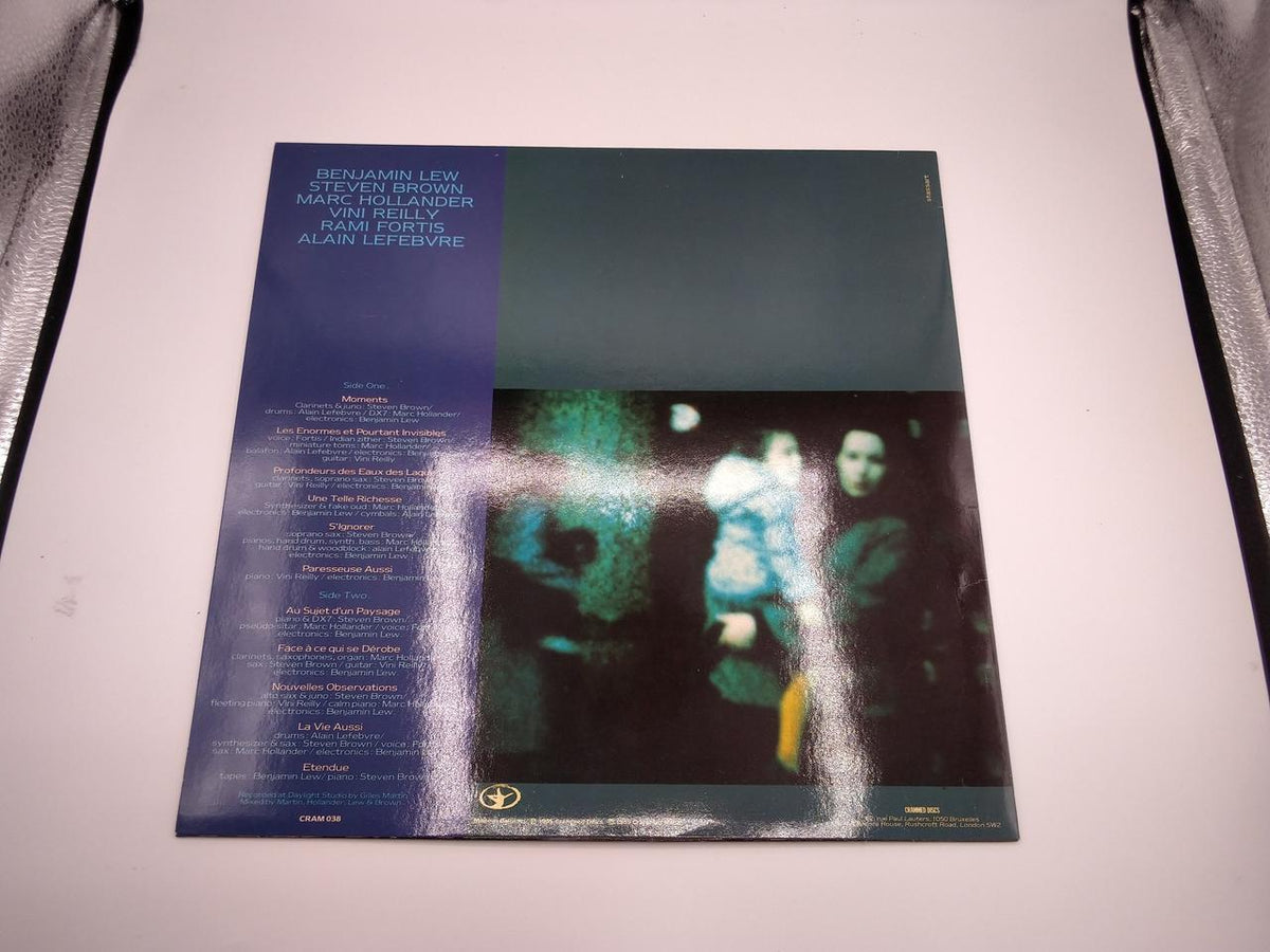 CRAMMED DISCS LP Western Music A PROPOS D'UN PAYSAGE CRAM 038
