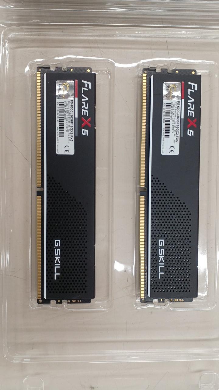 G.SKILL DDR PC5-48000 16GB x 2 Sticks F5-6000J3636F16GX2-FX5