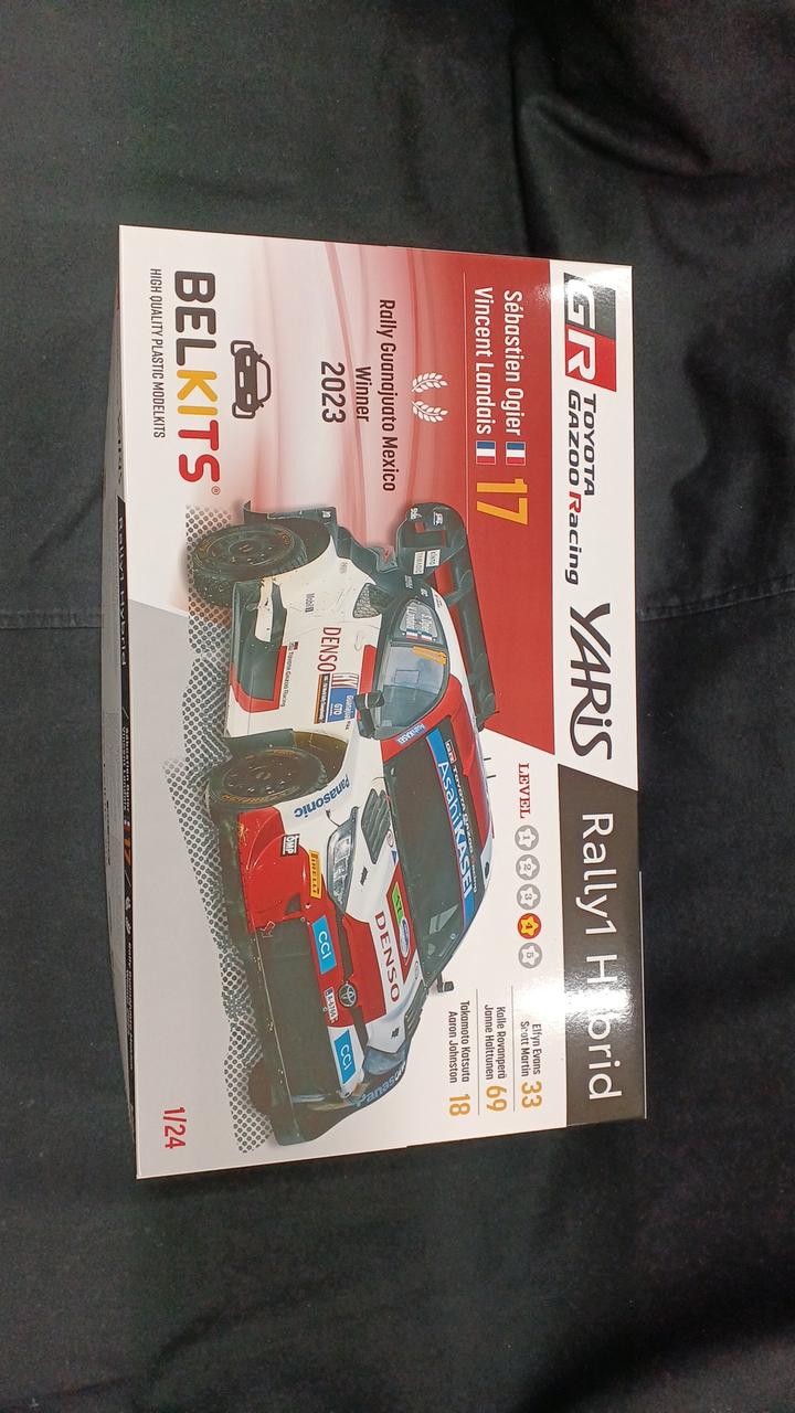 BELKITS Plastic Model 1/24 Toyota GR Yaris Rally1 Hybrid