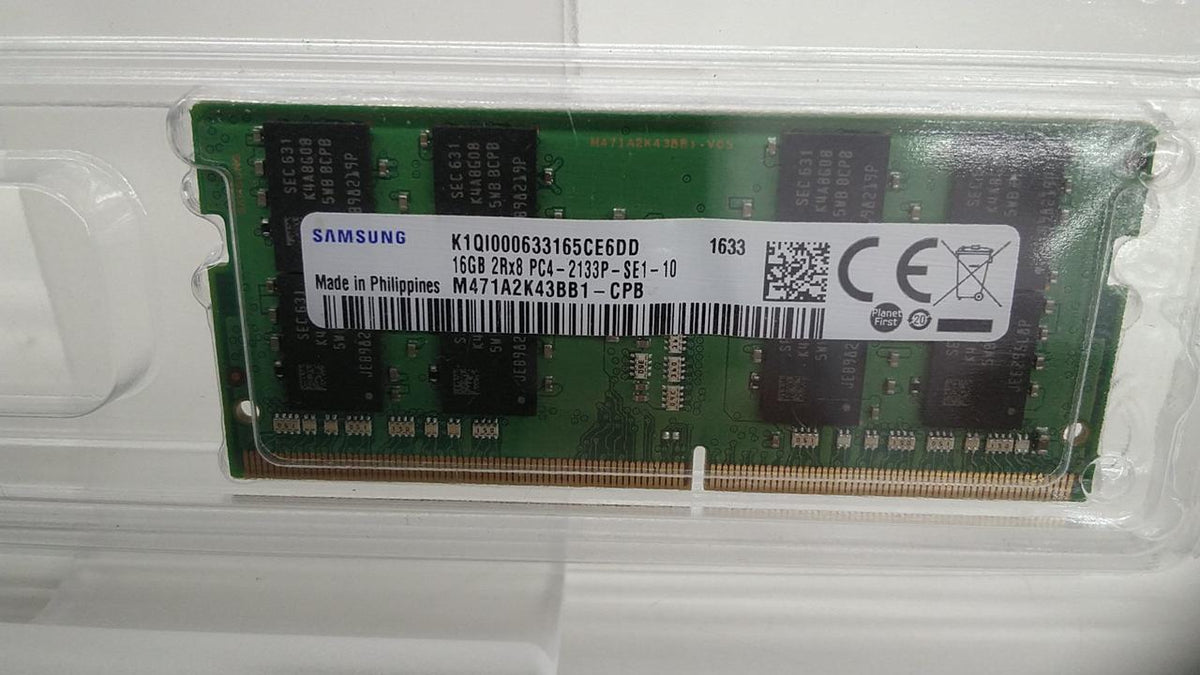 SAMSUNG DDR4-17000 PC4-2133 16GB M471A2K43BB1-CPB
