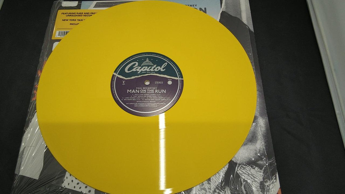 MGM STUDIOS Western Music Record MAN ON THE RUN