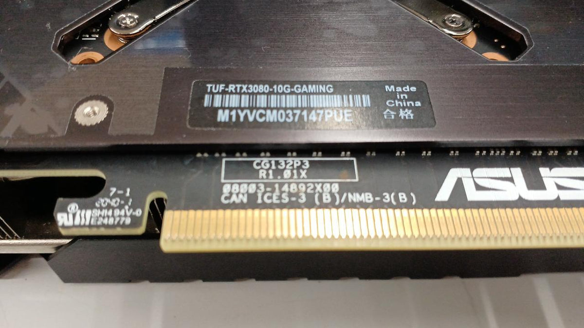 ASUS Graphics Card: TUF-RTX3080-10G-GAMING