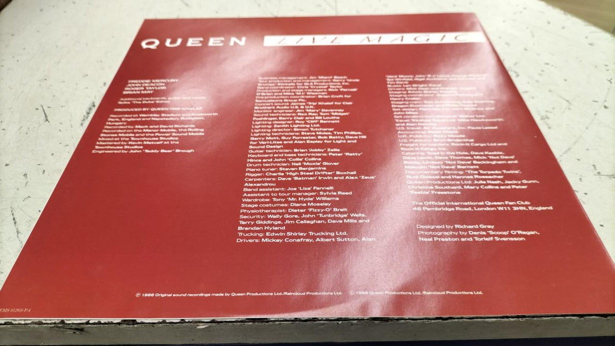 EMI QUEEN LIVE MAGIC EMS-91203