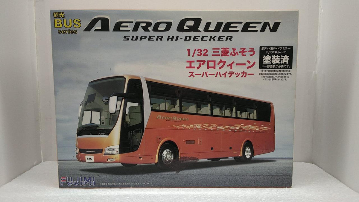 FUJIMI 1/32 Sightseeing Bus Series Mitsubishi Fuso Aero Queen Super High-Decker