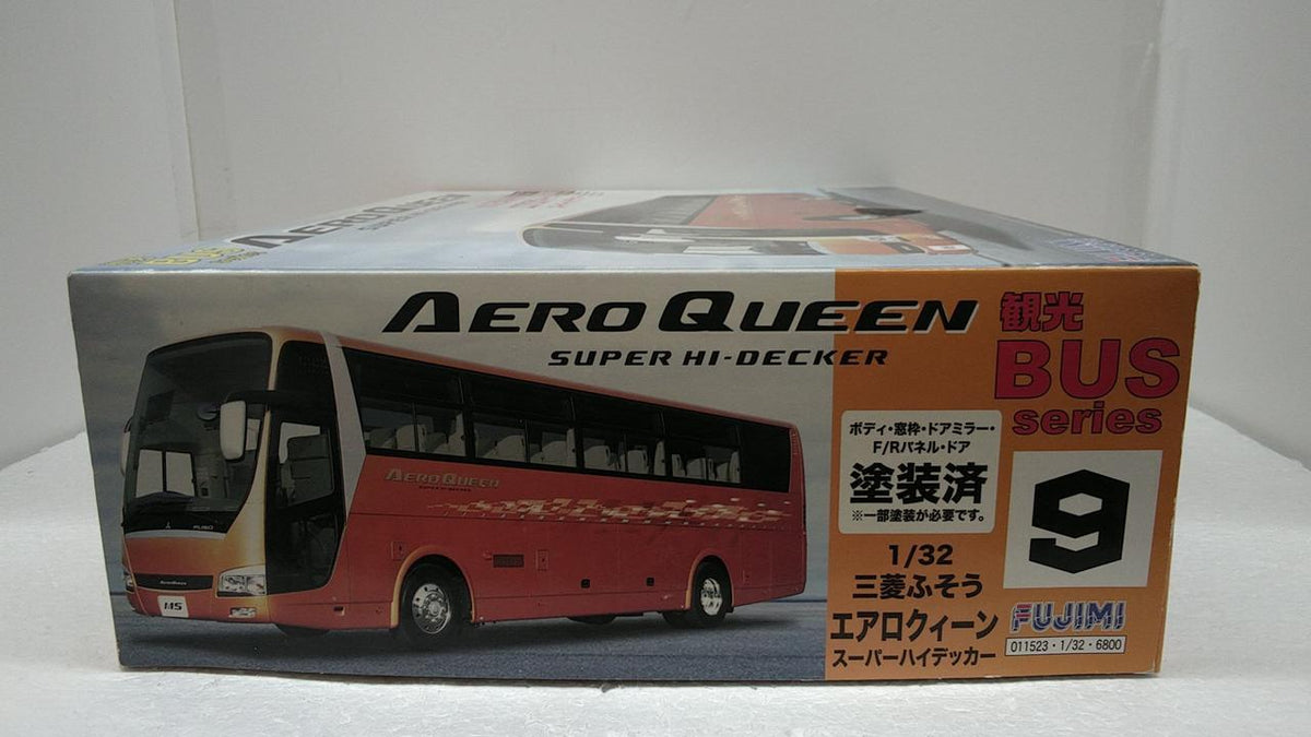 FUJIMI 1/32 Sightseeing Bus Series Mitsubishi Fuso Aero Queen Super High-Decker