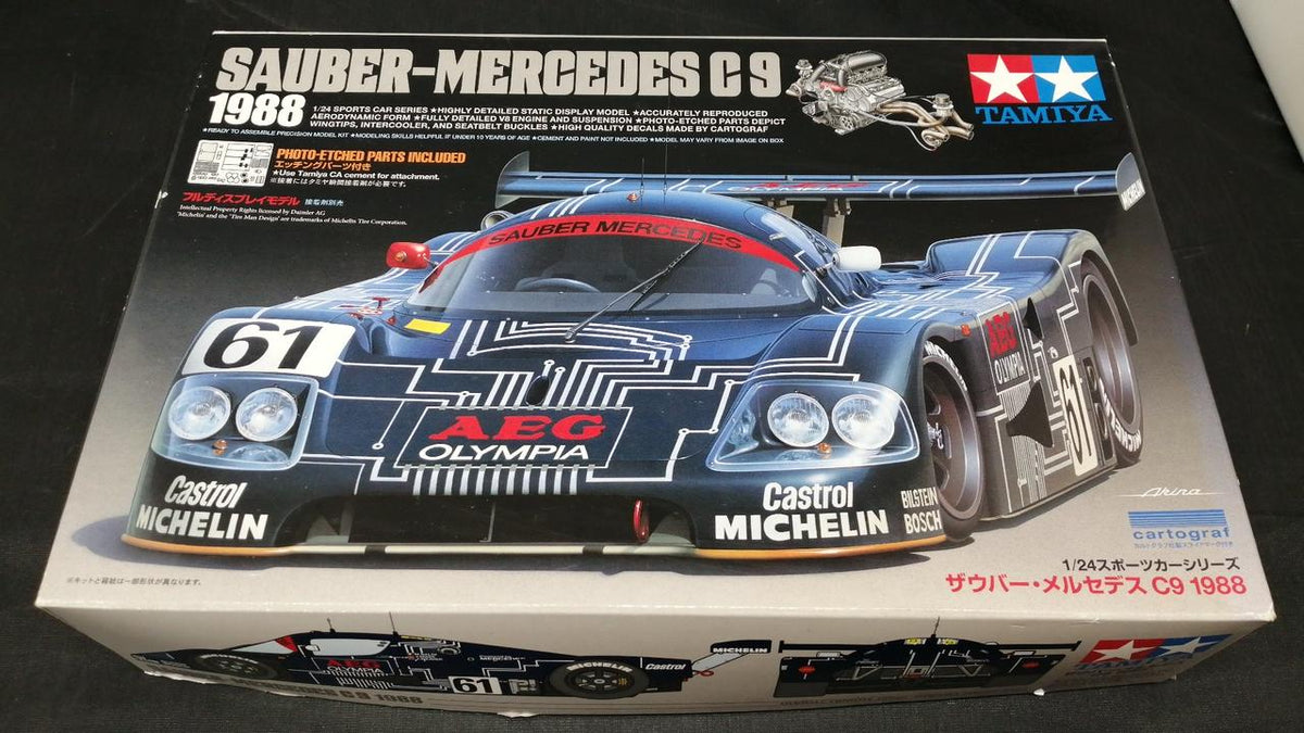 TAMIYA Plastic Model SAUBER-MERCEDES C 9 1988