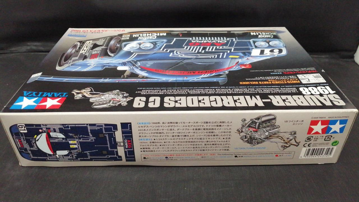 TAMIYA Plastic Model SAUBER-MERCEDES C 9 1988