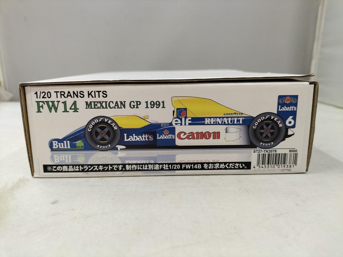 Studio 27 Resin Metal Kit 1/20 FW14 MEXICO GP - Banzai Thrifting | BanzaiHobby