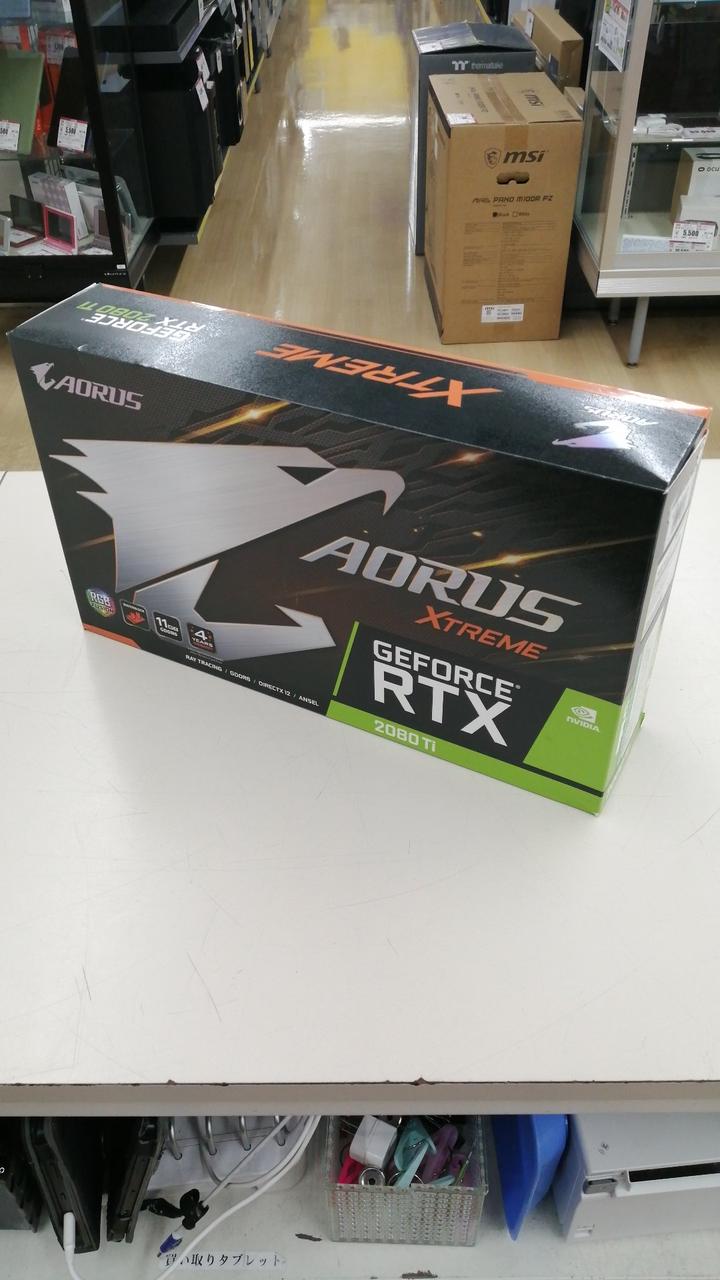 AORUS Graphics Board: GV-N208TAORUSX WB-11GC