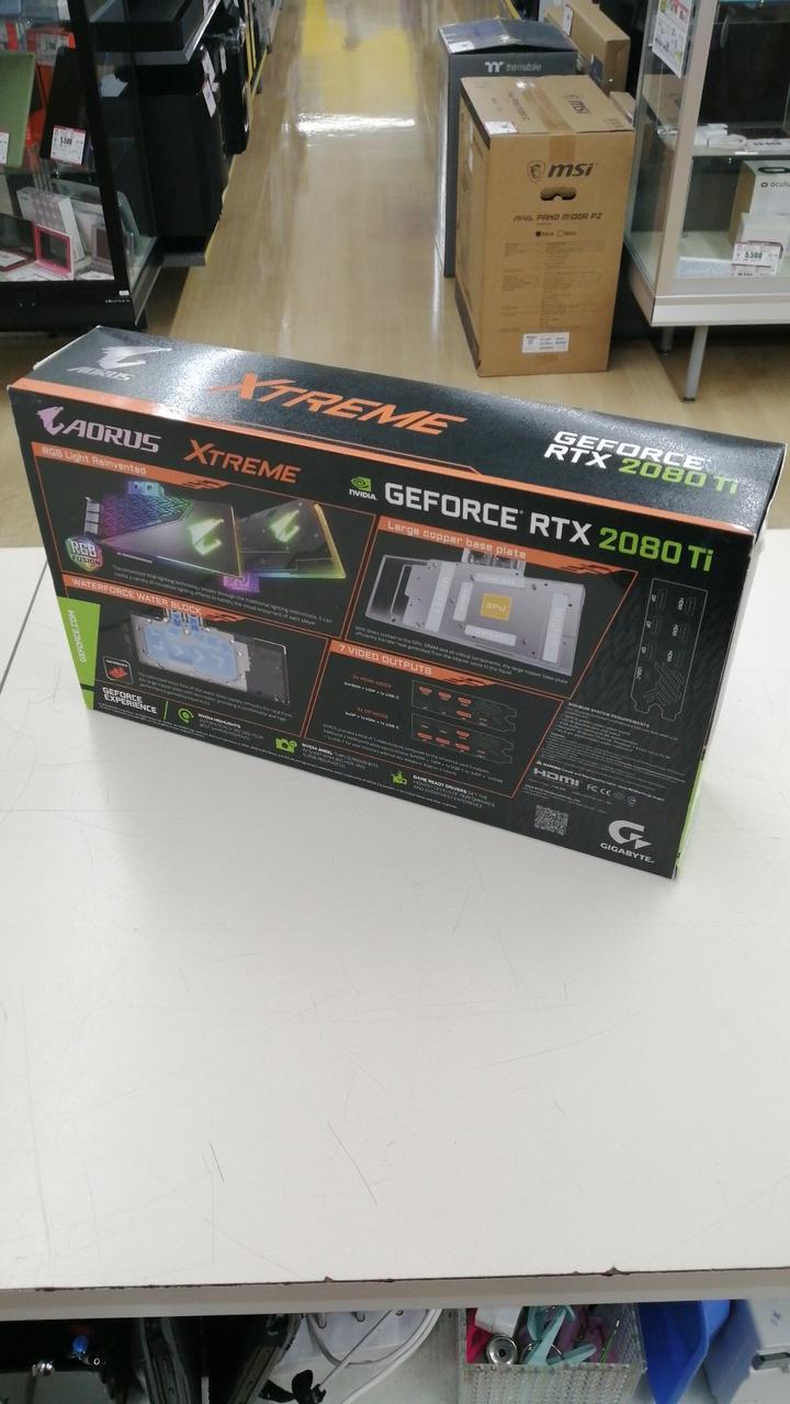 AORUS Graphics Board: GV-N208TAORUSX WB-11GC