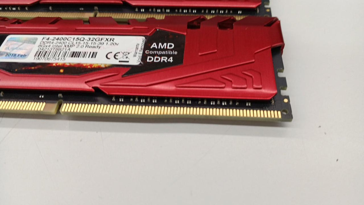 G.SKILL DDR4 8GB x2 F4-2400C15Q-32GFXR