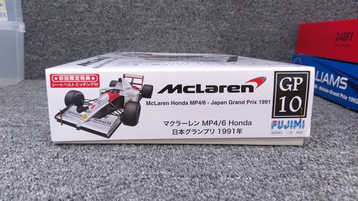 Fujimi Model Plastic Model McLaren-Honda MP4/6 JAPAN GRAND P