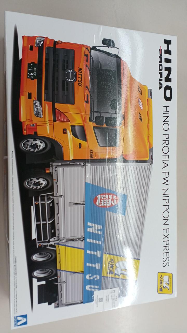 Aoshima 1/32 Hino Profia FW Nippon Express Pelican Heavy Freight Series NO.10 Management Number 6769