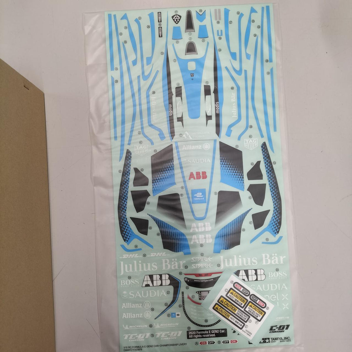 TAMIYA 1/10 Formula E GEN2 Champion Colors