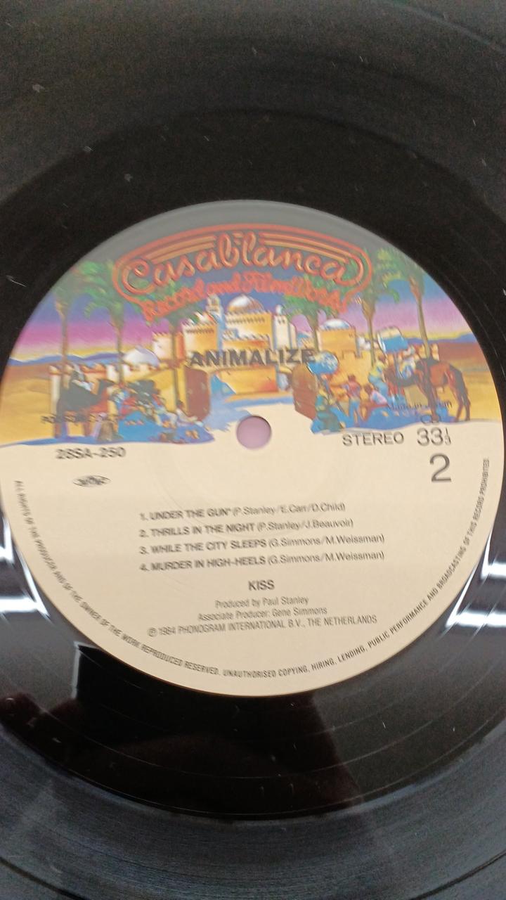 Polystar Western Music Kiss / Animalize