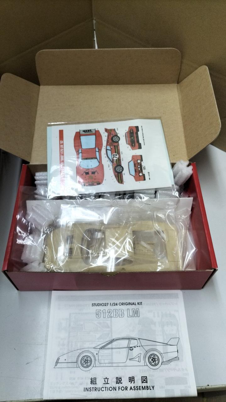Studio 27 512BB LM Resin Kit ST27-FK2423 BHS - Banzai Thrifting | BanzaiHobby