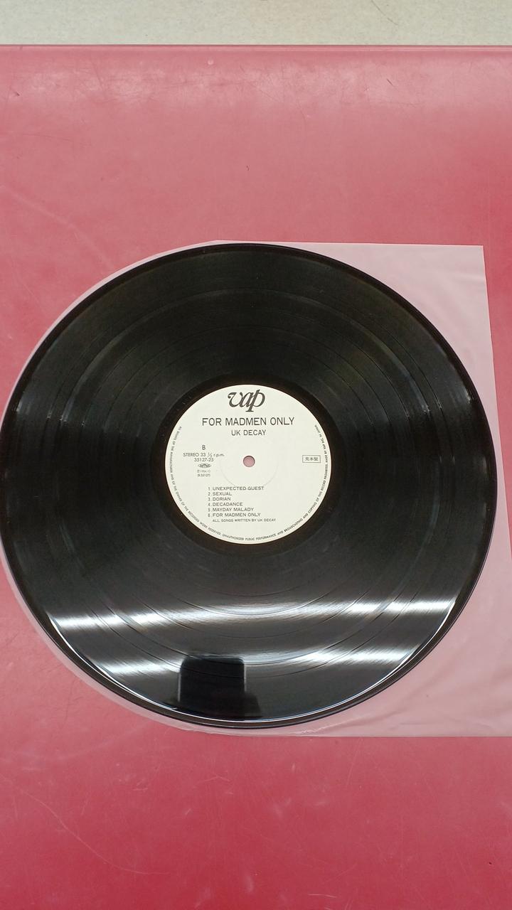 VAP Western Music UK DECAY/FOR MADMEN ONLY