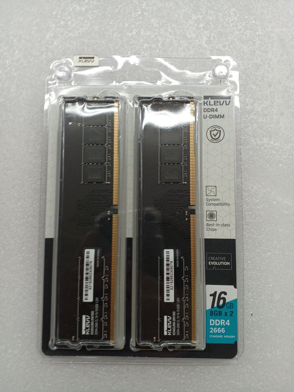 KLEVV [8GBX2] DDR4 Memory KD48GU880-26N190D