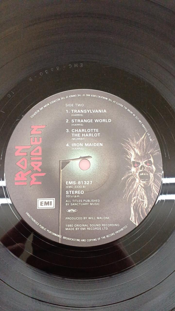 Toshiba EMI Western Music Iron Maiden / Steel Maiden