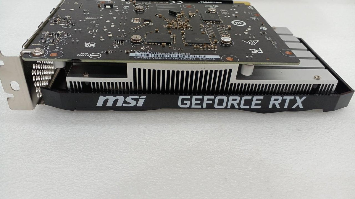 MSI Graphics Card: RTX 3050 VENTUS 2X E 6G OC