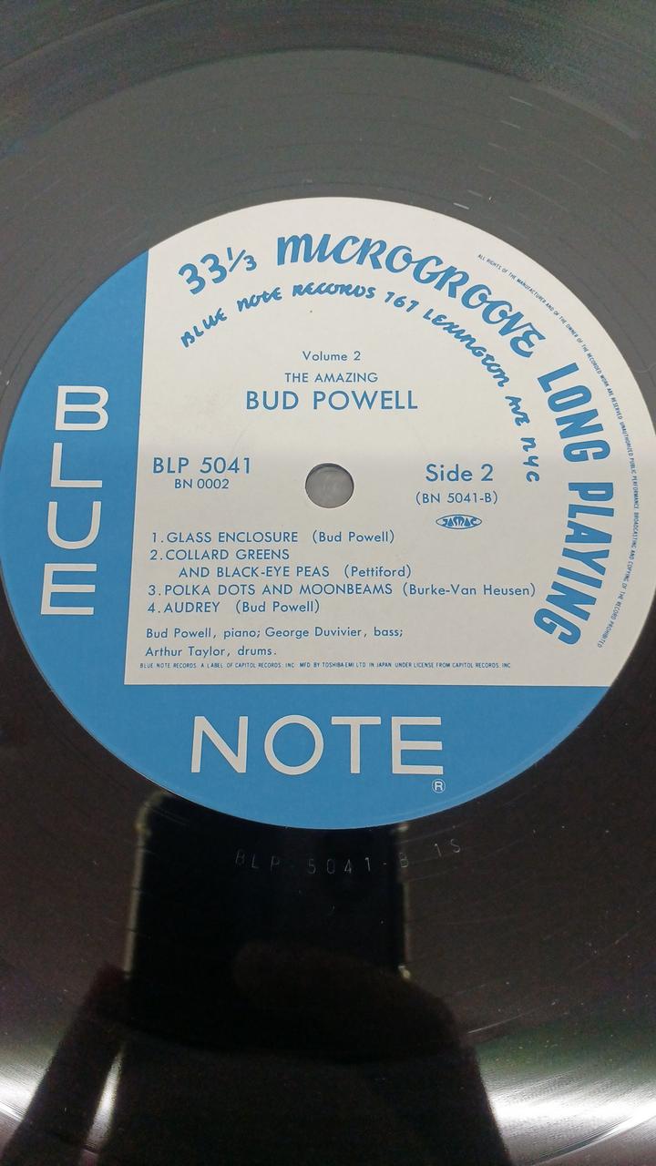 TOSHIBA EMI THE AMAZING BUD POWELL BLP-5041