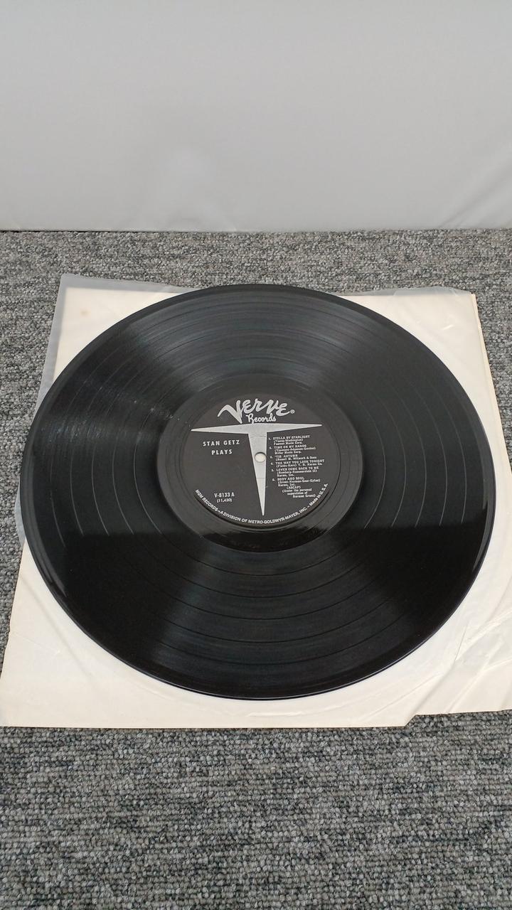 VERVE STAN GETZ PLAYS MGV-11420(V-8133)