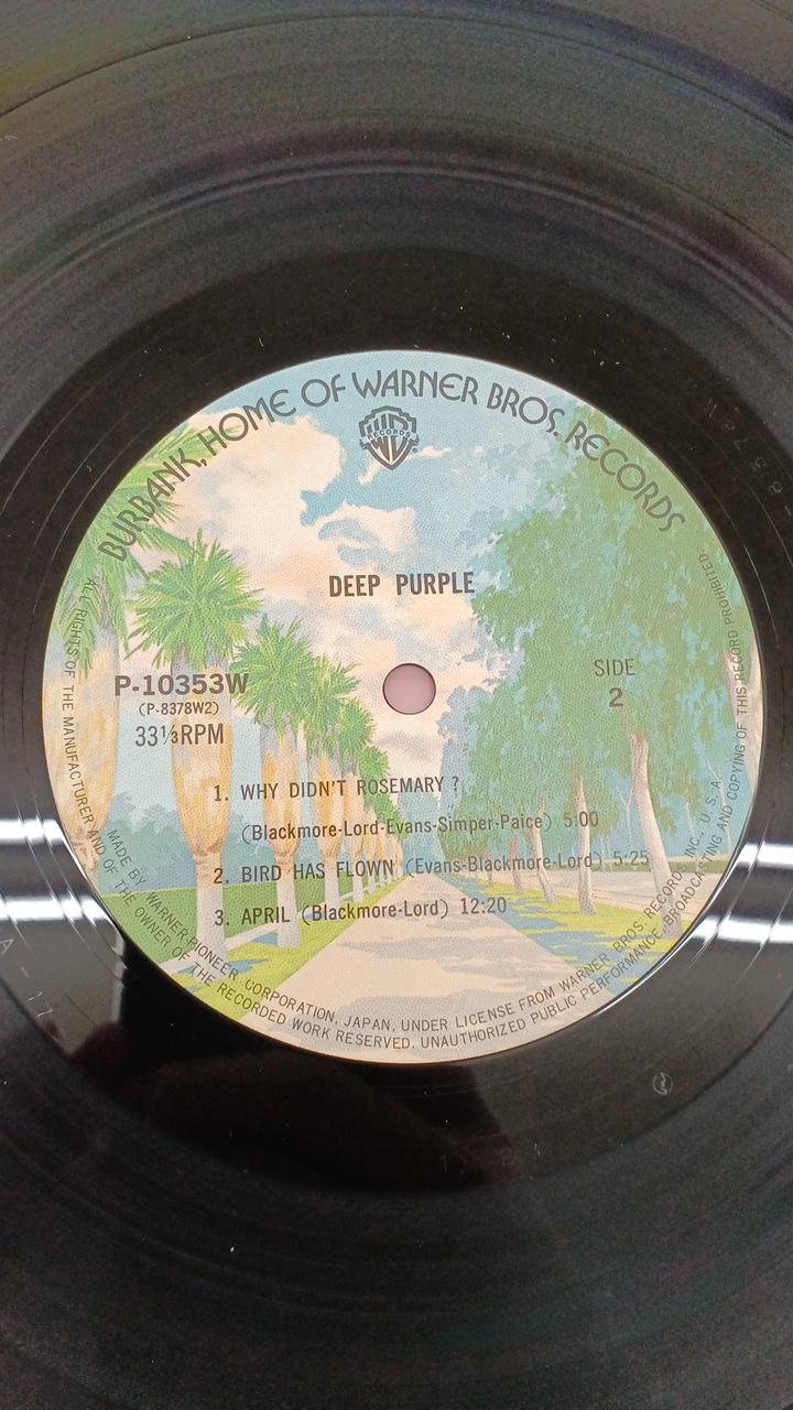 Warner Pioneer Western Music Deep Purple/III