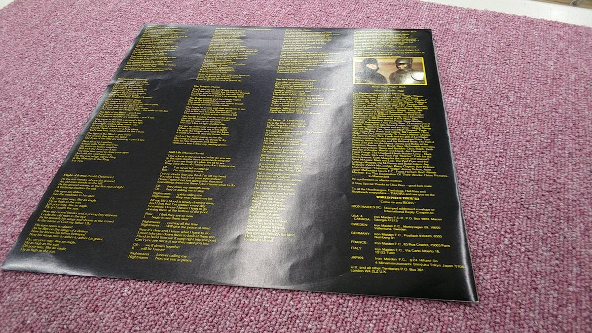 TOSHIBA EMI Record: Brain Revolution / Iron Maiden