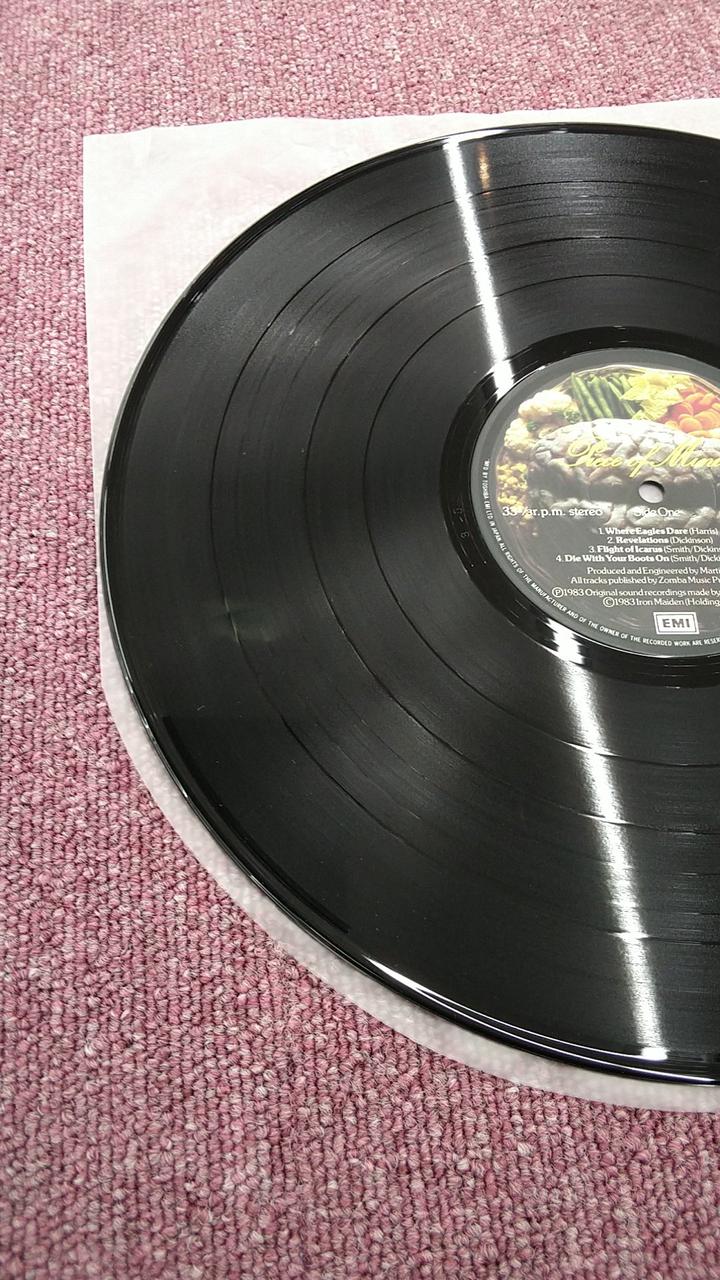 TOSHIBA EMI Record: Brain Revolution / Iron Maiden