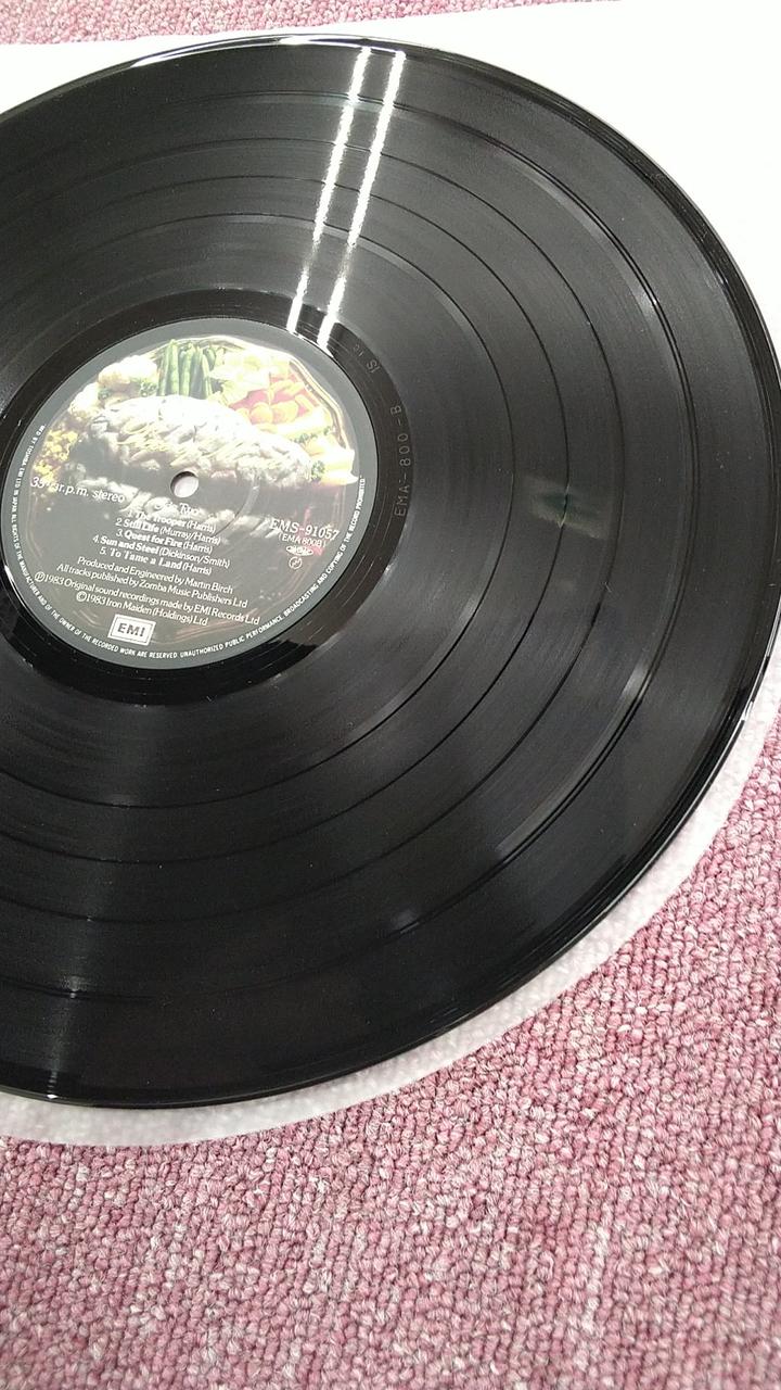 TOSHIBA EMI Record: Brain Revolution / Iron Maiden