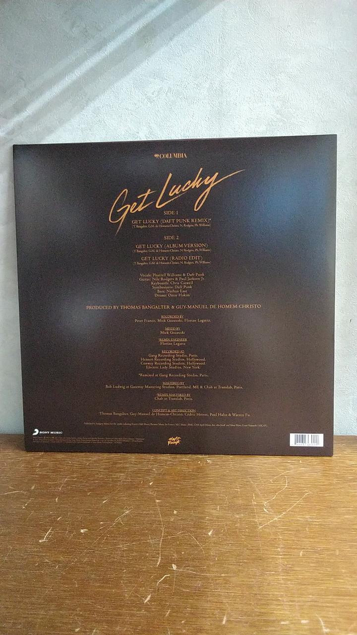 COLUMBIA GET LUCKY (DAFT PUNK REMIX) 88883746911